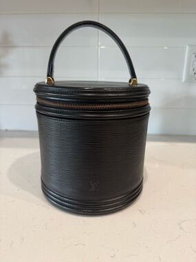 Louis Vuitton Black Epi Leather Cannes Bag